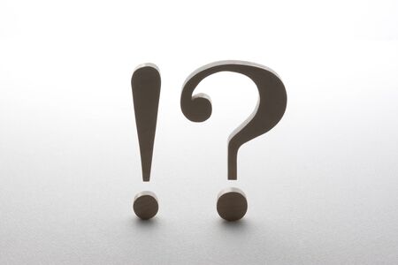 Interrobangの写真素材