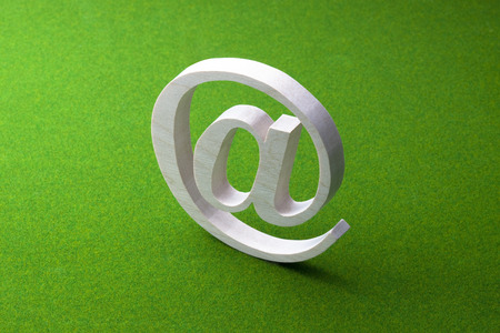 At signの写真素材