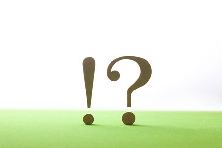 Interrobangの写真素材