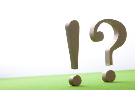 Interrobangの写真素材