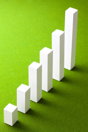 Bar chartの写真素材