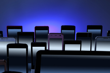 Smartphone and Tablet PCの写真素材