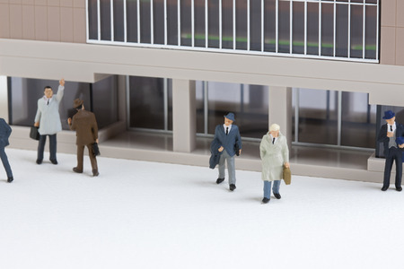 Miniature of the businessmanの写真素材