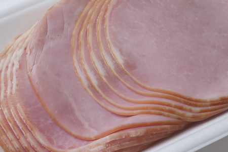 Slice of hamの写真素材