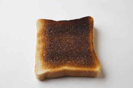 burnt breadの写真素材