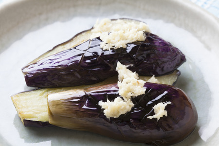 Fried eggplantの写真素材