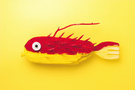 Porcupine fish craft