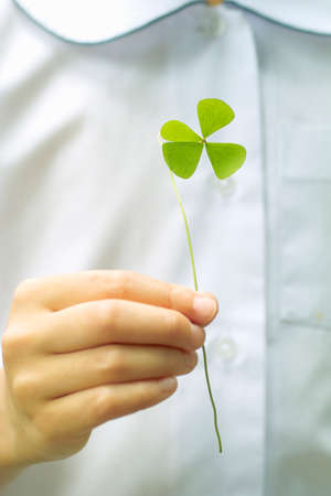 Girl with Yotsubaの写真素材