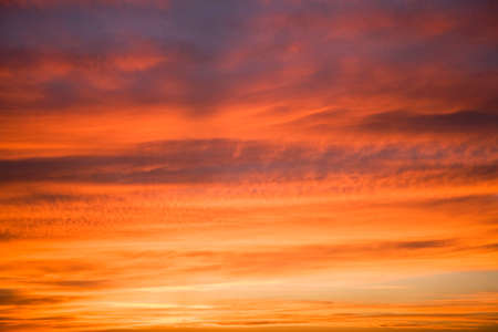 Sunset sky