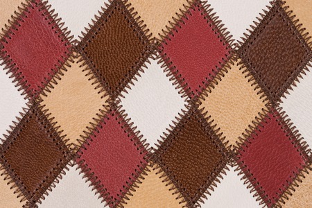 Of sheep side patchworkの写真素材