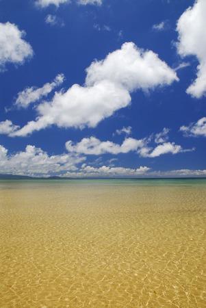 Sky and seaの写真素材