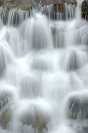 The flow of waterの写真素材