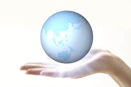 Earth CGの写真素材