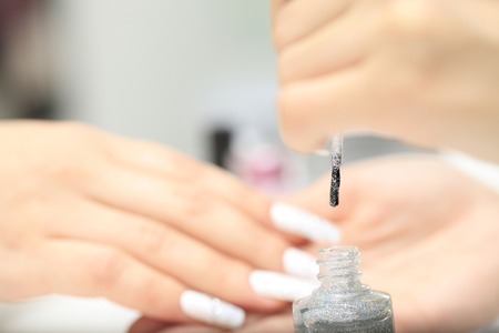 Nail artの写真素材