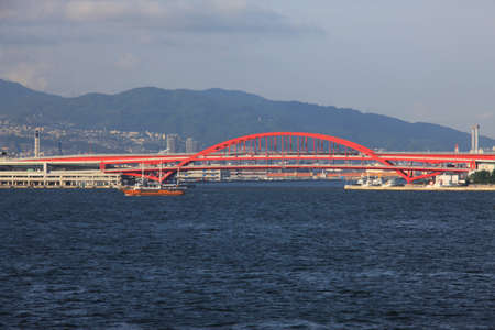 Kobe Ohashi bridgeの写真素材