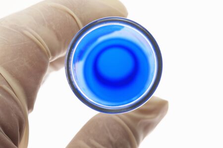 Test tube with handの写真素材