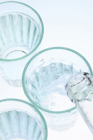 Glass and water