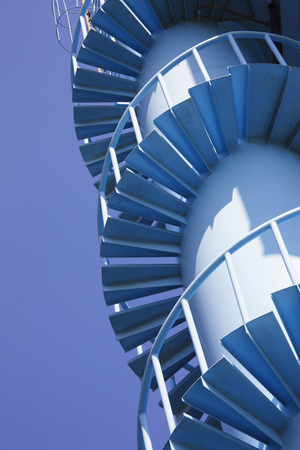 Spiral stairsの写真素材