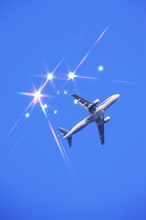 Airplaneの写真素材