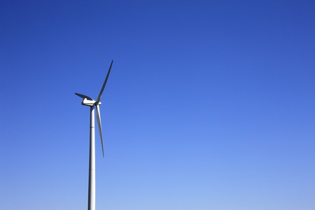 Wind power generationの写真素材