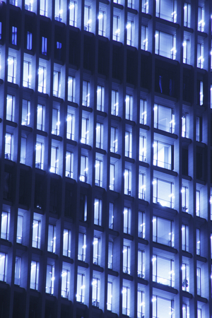 Osaka at night, Tosaboriの写真素材