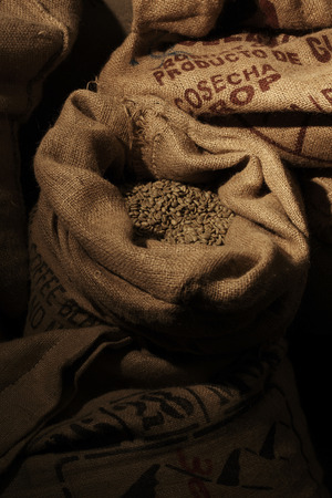 Coffee beansの写真素材