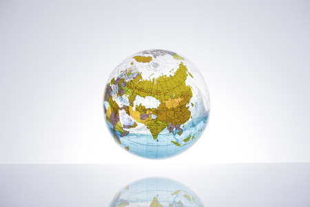 Plastic water Globesの写真素材