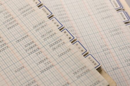 Cashbookの写真素材