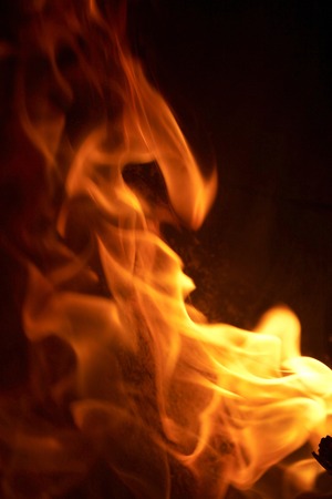 Flame kiln
