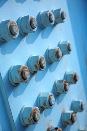 Bolt of iron bridgeの写真素材