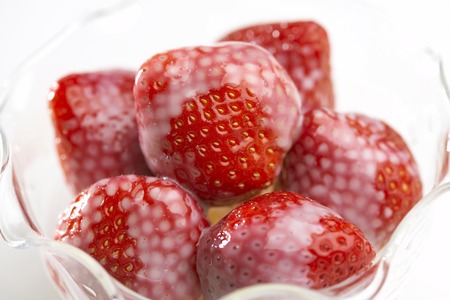 Strawberry milkの写真素材