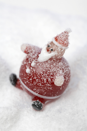 Santa just eatの写真素材