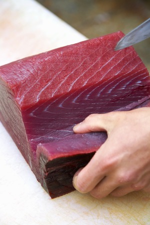 Cooking tunaの写真素材