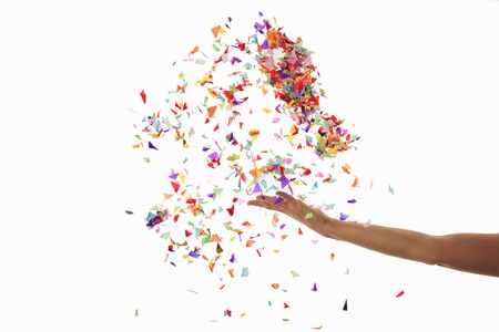 Confettiの写真素材