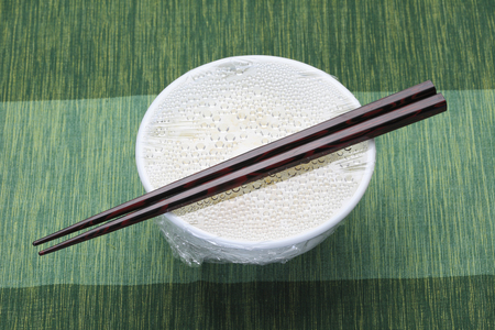 Cold and riceの写真素材