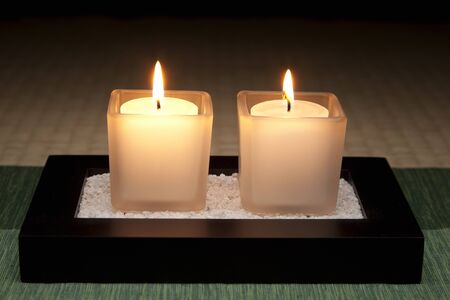 Japanese candlesの写真素材