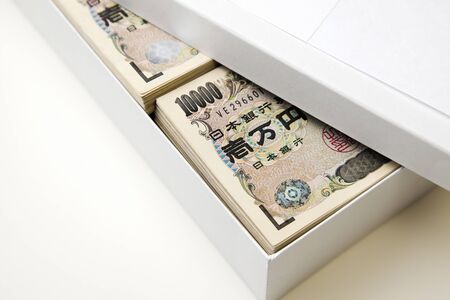 Cash confectionery foldの写真素材