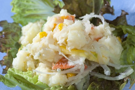 Potato saladの写真素材