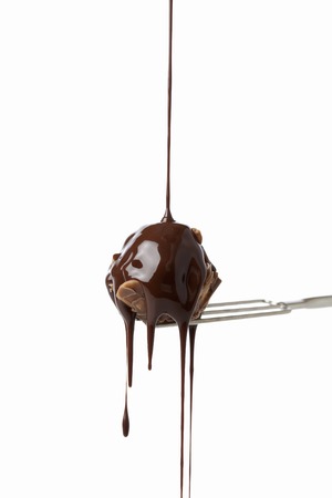 Chocolate makingの写真素材