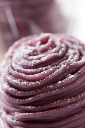 Pumpkin Mont Blancの写真素材