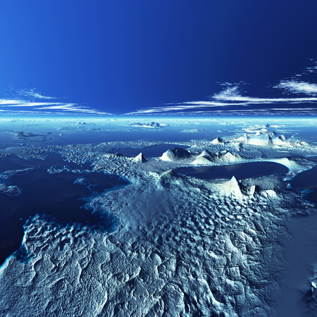 Vast extent of seaの写真素材