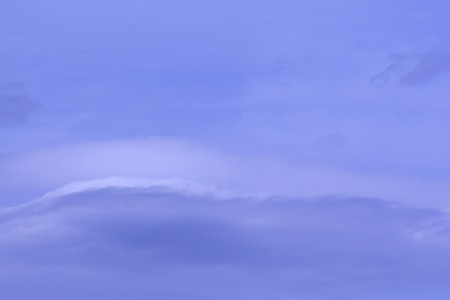 US blue skies and cloudsの写真素材