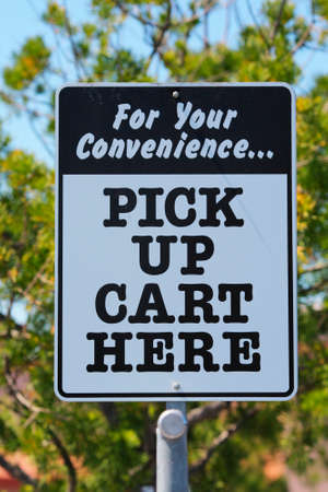 Cart Signsの写真素材