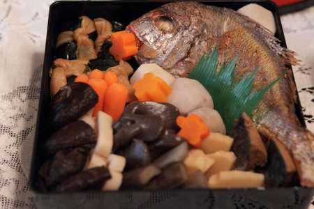 New year's dishesの写真素材