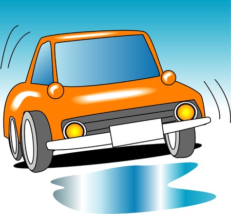 Slip accidentの写真素材