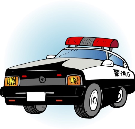 Police carの写真素材