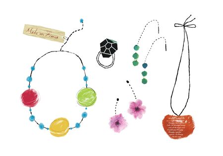 French-made accessoriesの写真素材