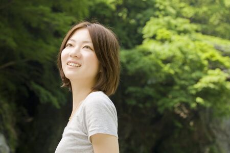 Female portraitの写真素材