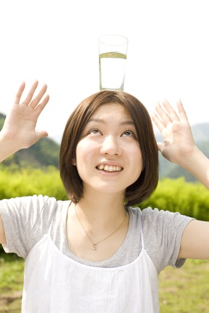 Female portraitの写真素材