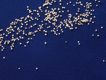 Star sand in Taketomi Island, Okinawaの写真素材